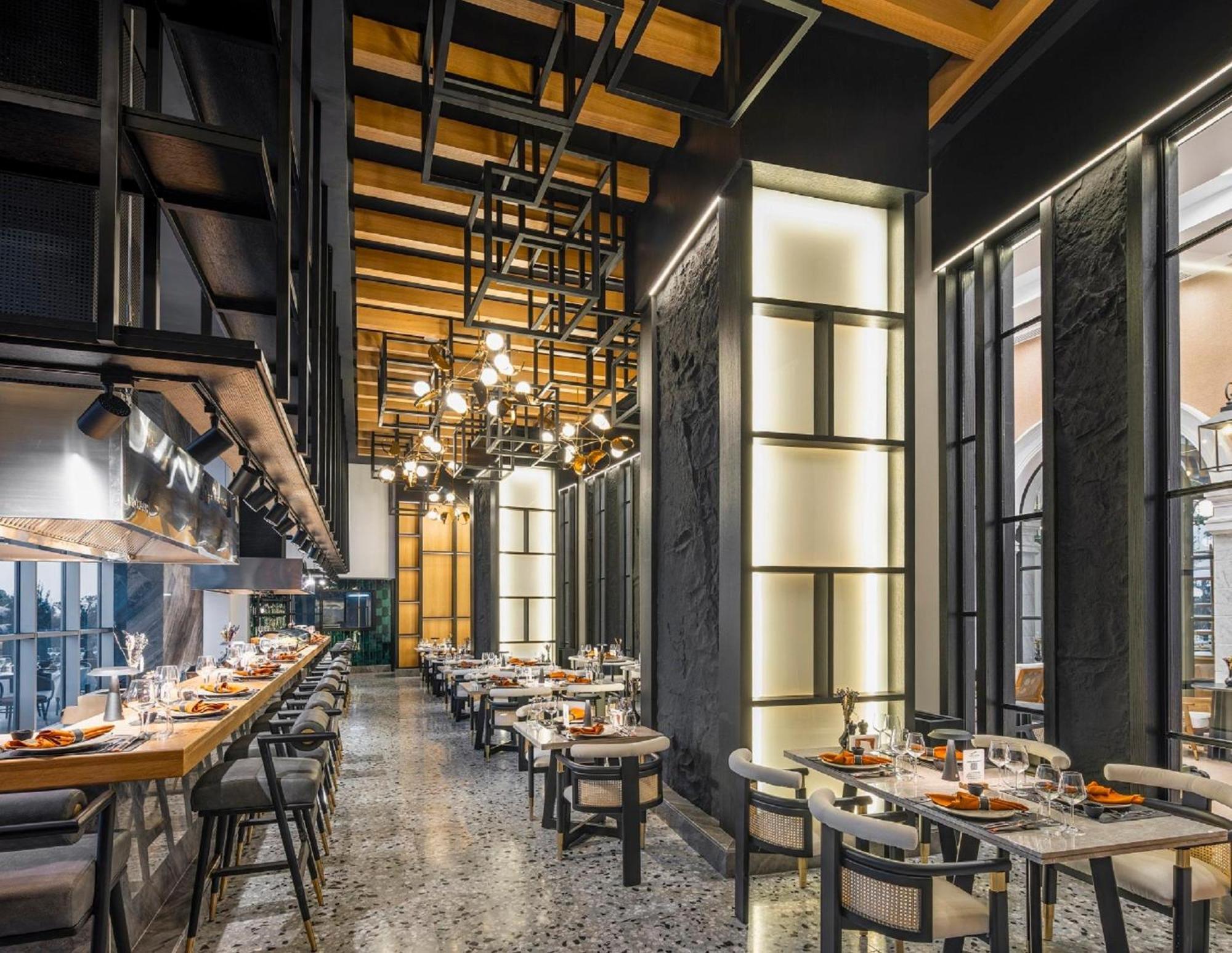Concorde De Luxe Resort Αττάλεια Εξωτερικό φωτογραφία The interior of the restaurant